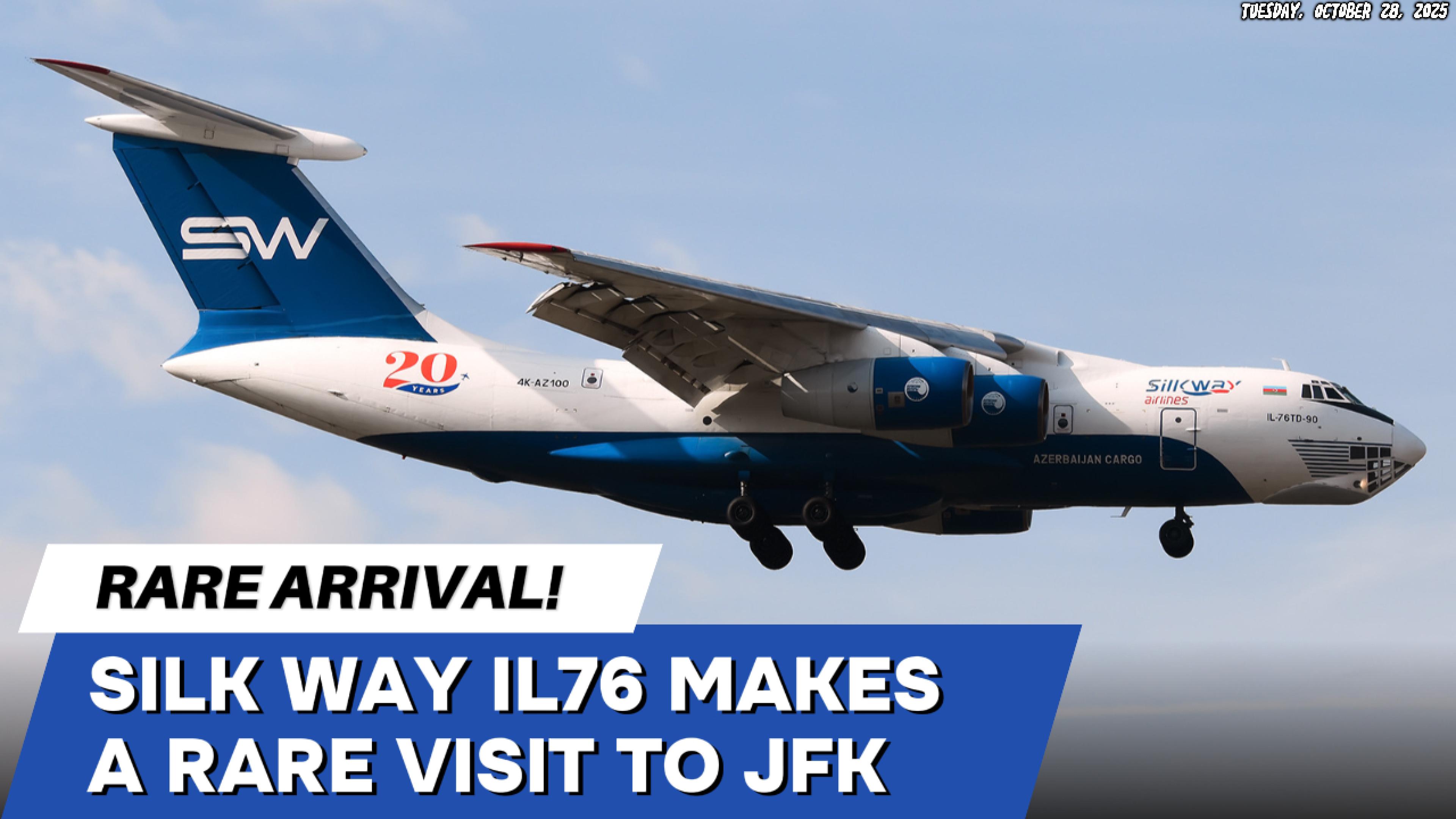 2nd IL76 at JFK in 2025!