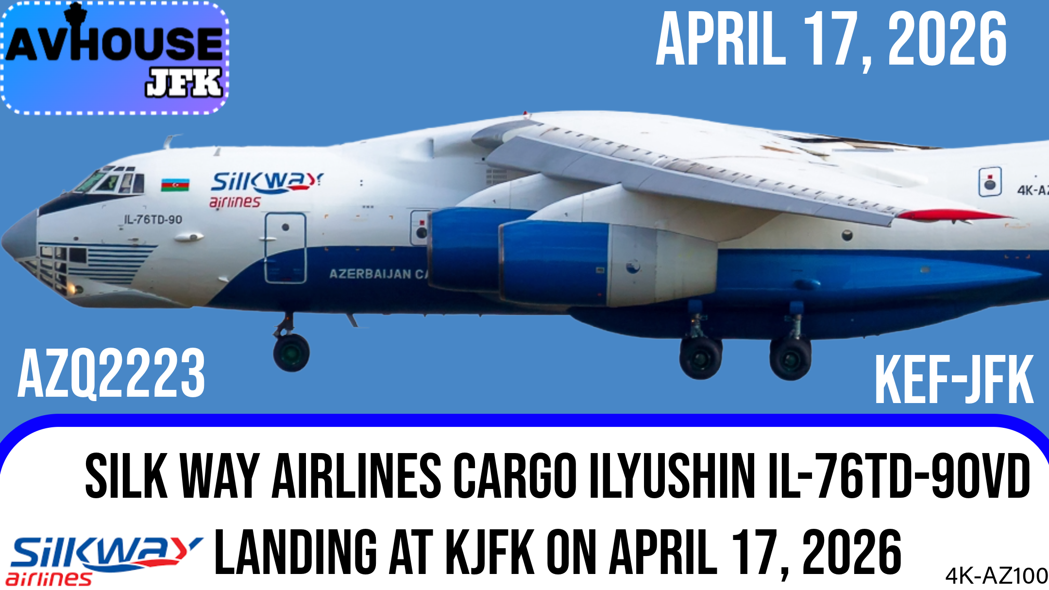 SPECIAL ARRIVAL - APRIL 17, 2026