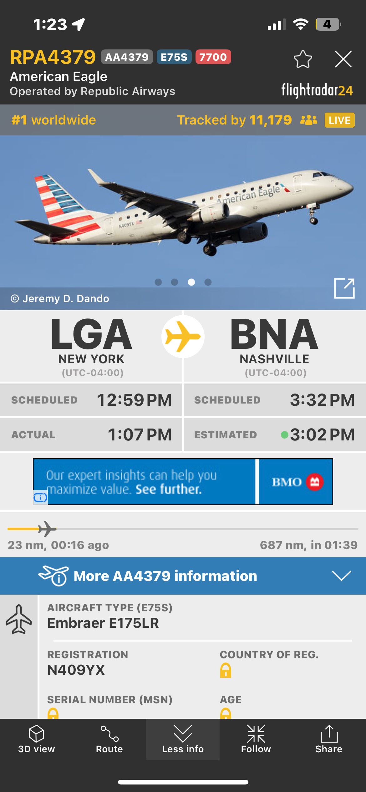 FR24 screenshot